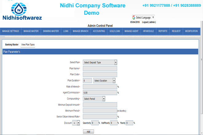 nidhi company software